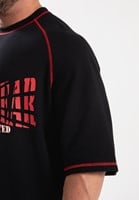Finley Oversized T-Shirt Black/Red