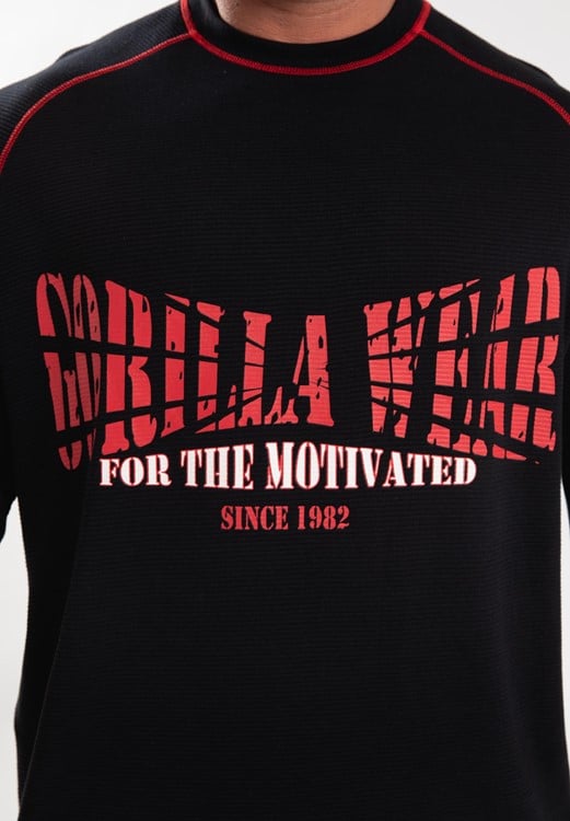 Finley Oversized T-Shirt Black/Red