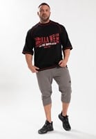 Finley Oversized T-Shirt Black/Red