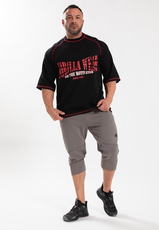 Finley Oversized T-Shirt Black/Red