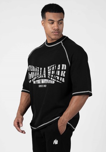 Finley Camiseta Oversize - Negro/Gris