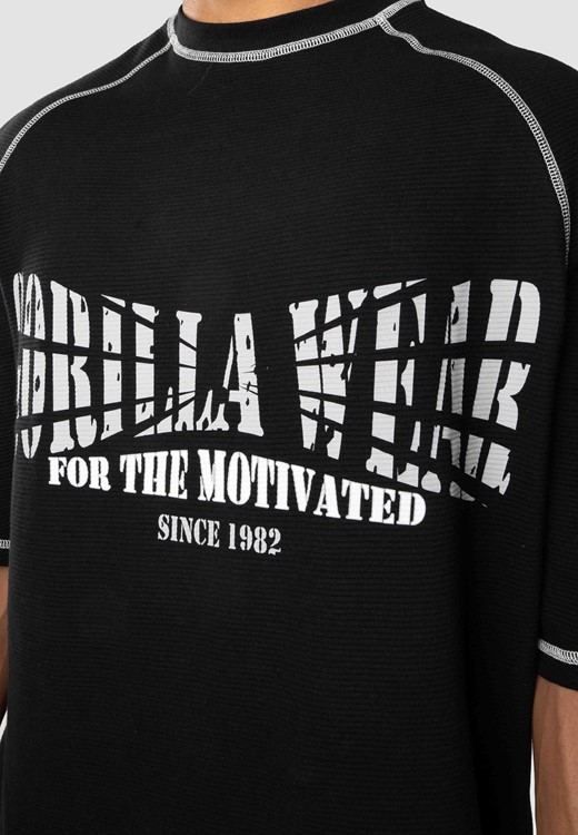 Finley Oversized T-Shirt Black/Gray