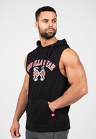 Chico Camiseta Sin Mangas Con Capucha - Negro - S