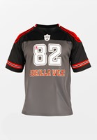 Tyler Football Jersey Black/Red