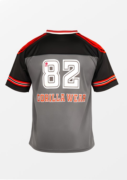 Tyler Football Jersey Black/Red