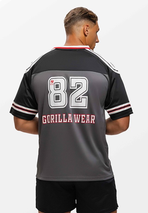Tyler Football Jersey Black/White