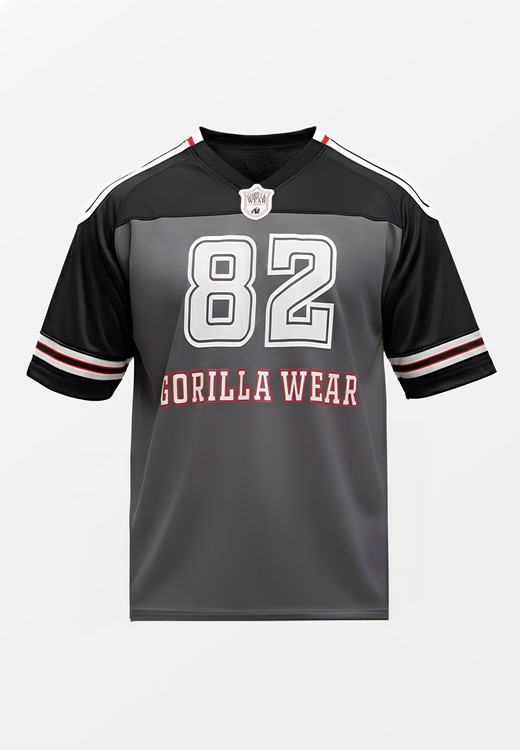 Tyler Football Jersey Black/White
