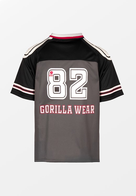 Tyler Football Jersey Black/White