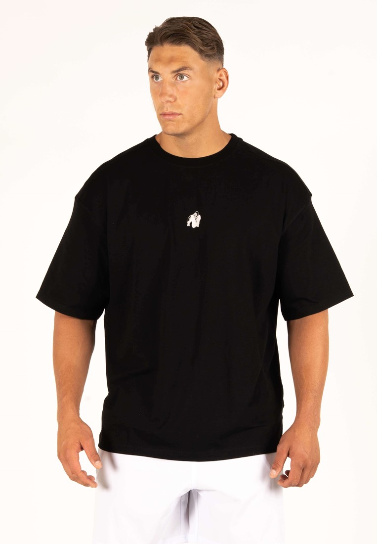 Philip Oversized T-Shirt - Black - S Gorilla Wear