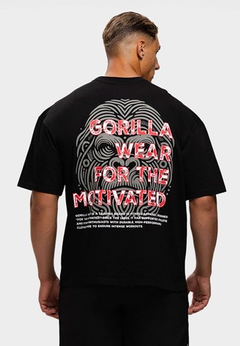 Macon T-Shirt Oversize - Noir
