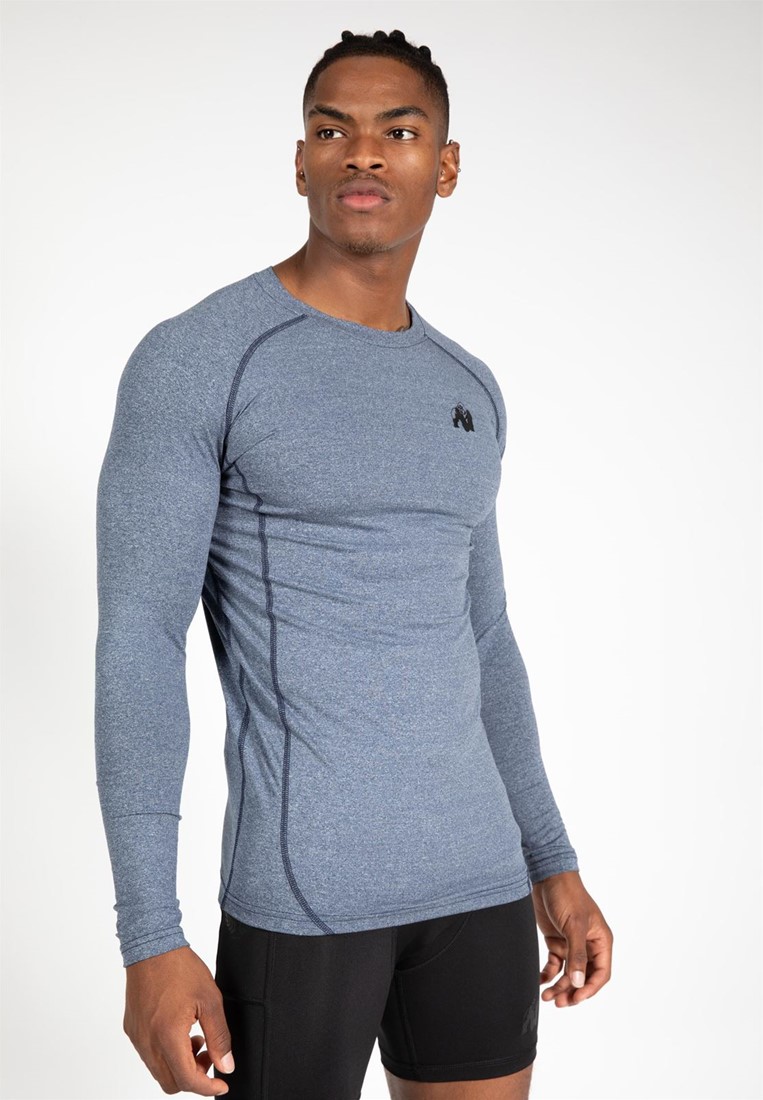 Rentz Long Sleeve - Lichtblauw - 3XL Gorilla Wear