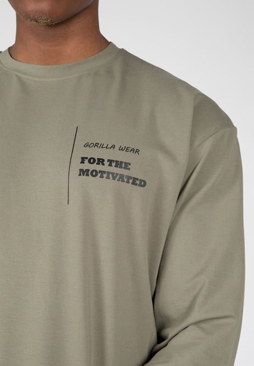 Boise Long Sleeve Army Green