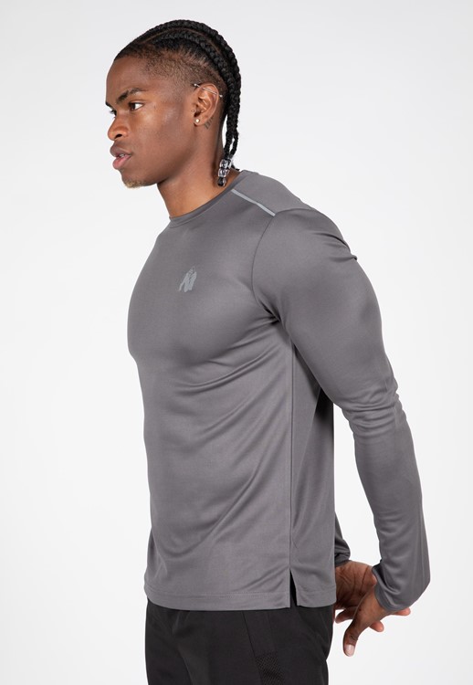 Washington Langarmshirt - Grau - M