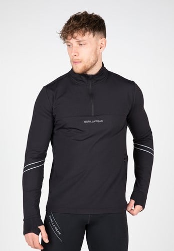 Noxen Langarmshirt - Schwarz