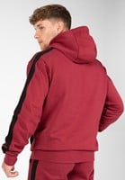 Banks Hoodie Red achterkant