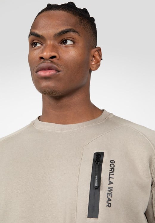 Newark Sweater beige detail