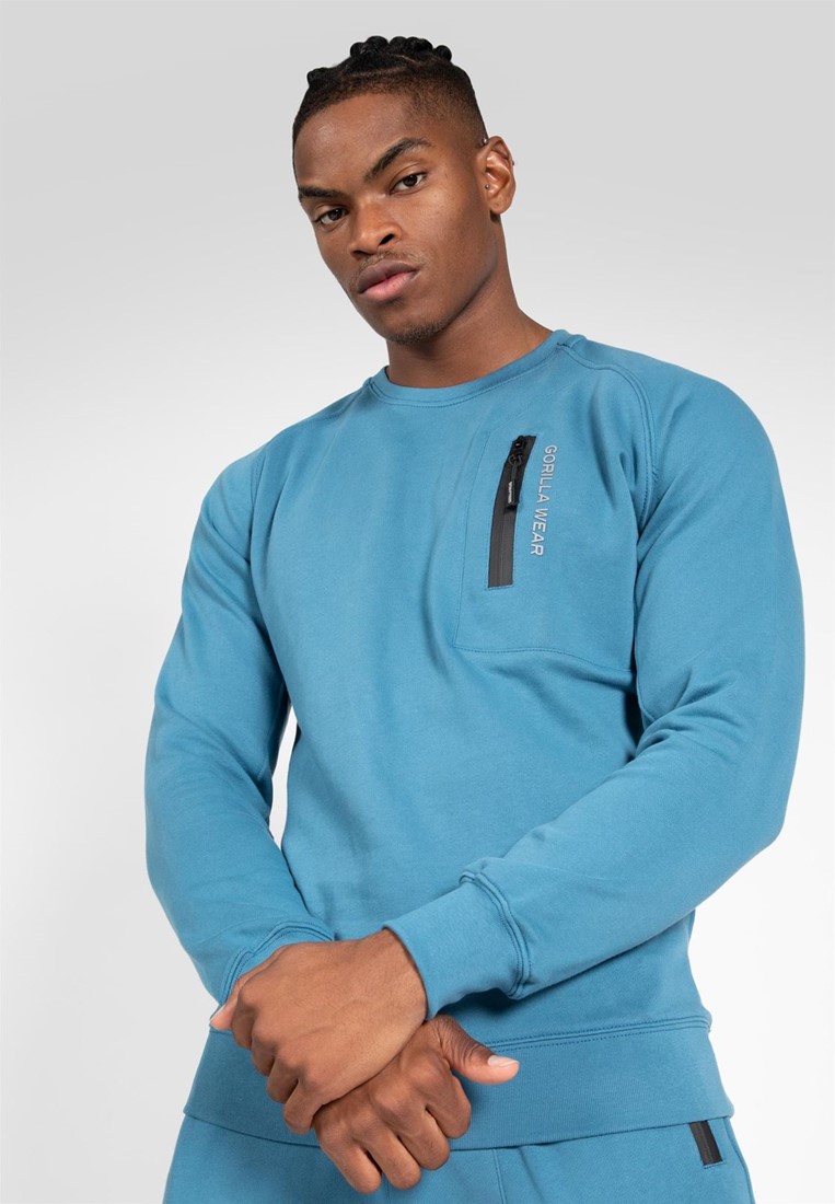 ar te glide Newark Sweatshirt - Blue - 2XL Gorilla Wear