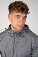 Glendo Jacket Light Gray Close Up