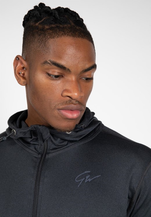 Glendo Jacket Anthracite Close Up
