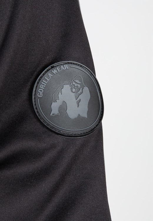 Glendale Jacket Black Close Up