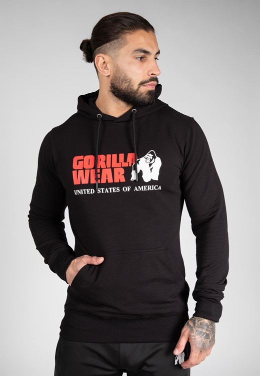 Sudadera Clasica Con Capucha - Negro - S