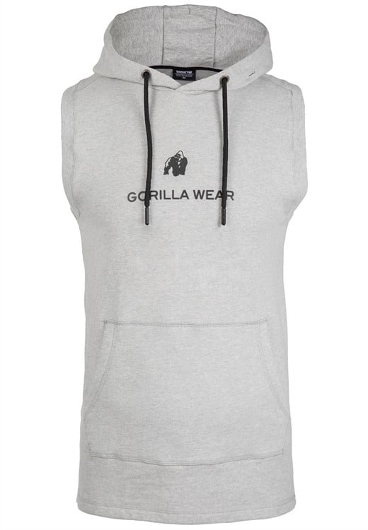 Lincoln Sleeveless Hoodie Gray