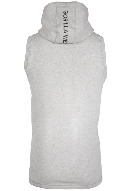 Lincoln Sleeveless Hoodie Gray