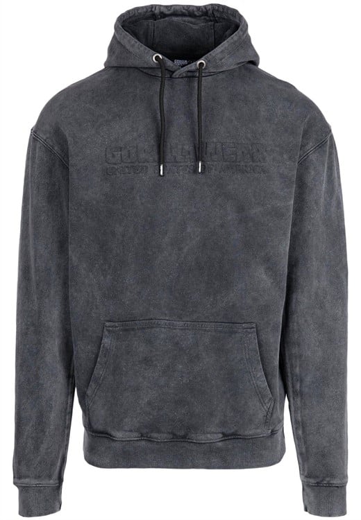 Crowley Oversized Men's Hoodie Gray