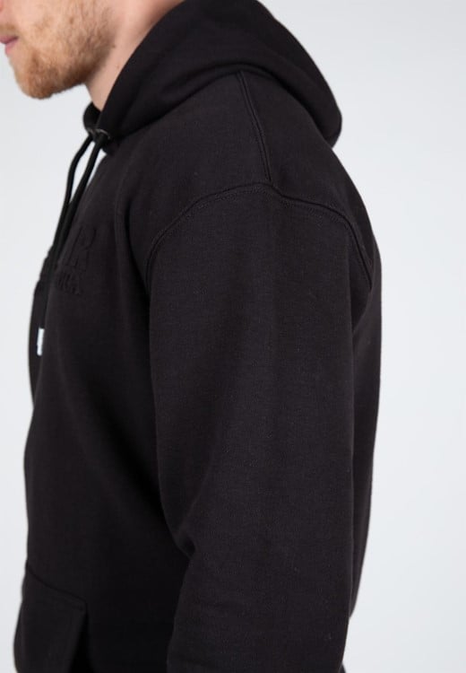 Crowley Oversized Men's Hoodie Black