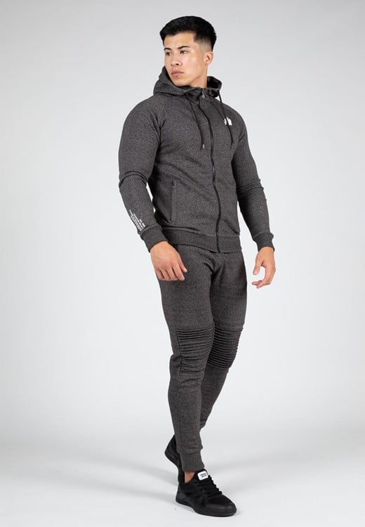 Payette Zipped Hoodie Gray