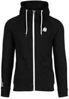 Payette Zipped Hoodie Black