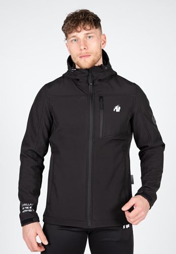 Foster Softshell-Jacke - Schwarz