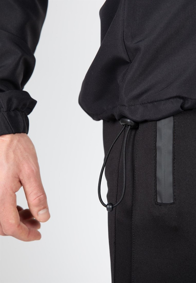 Bolton Windbreaker - Black - 4XL Gorilla Wear