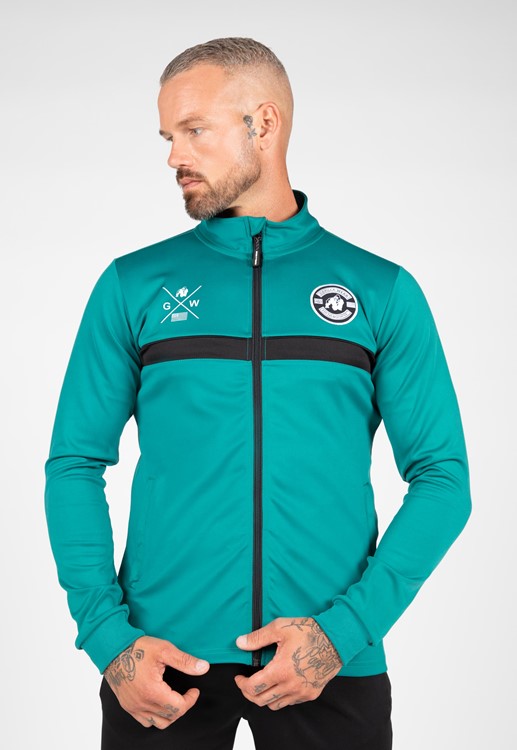 Vernon Chaqueta De Chandal - Verde Azulon - S