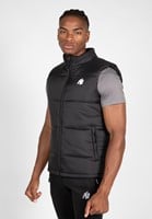 Irvine Puffer Vest - Black - S