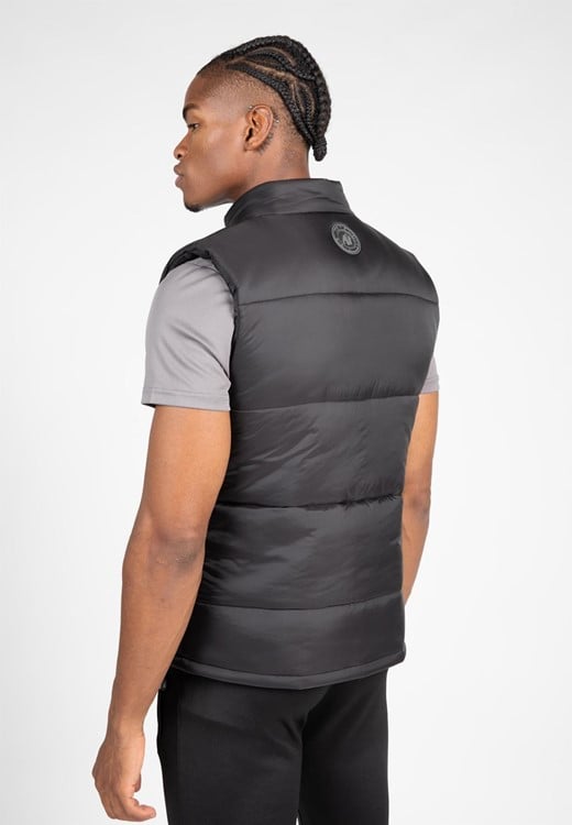 Irvine Puffer Vest Black
