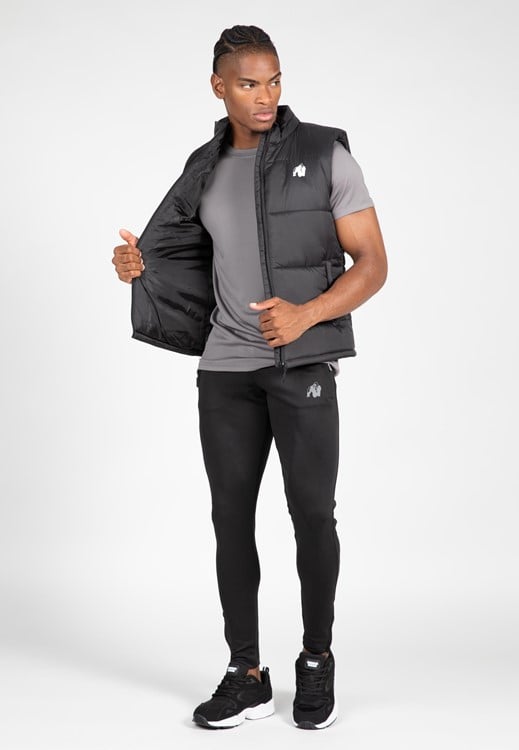 Irvine Puffer Vest Black
