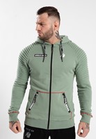 Georgia Hoodie Zippe - Vert - S