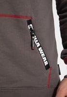 Georgia Zipped Hoodie Gray