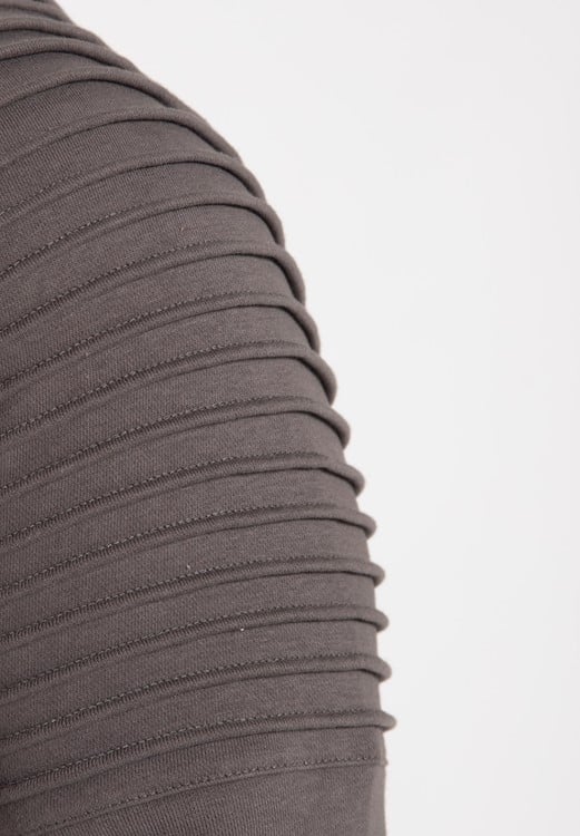 Georgia Zipped Hoodie Gray