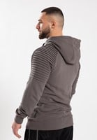 Georgia Zipped Hoodie Gray