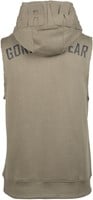 Marshall Sleeveless Hoodie Army Green