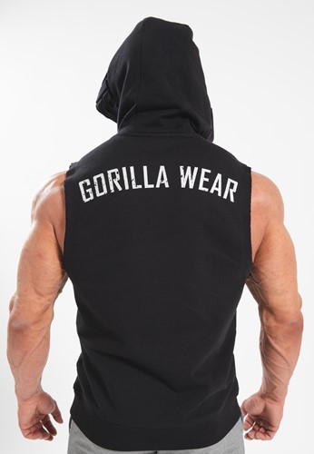 4xl sleeveless hoodie top