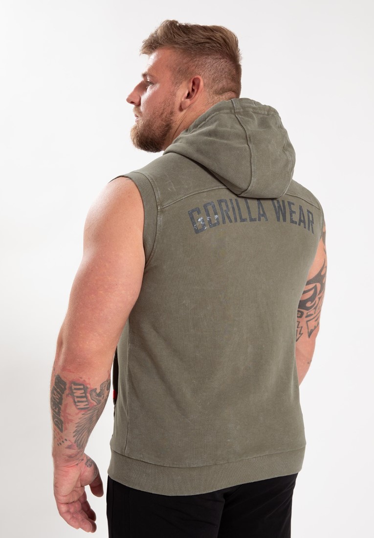 Sleeveless hoodie 4xl online