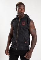 Silverdale Sleeveless Hoodie - Black - L Gorilla Wear