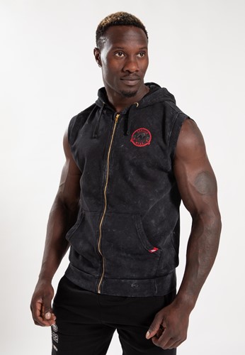 Silverdale Sudadera Sin Mangas Con Capucha - Negro
