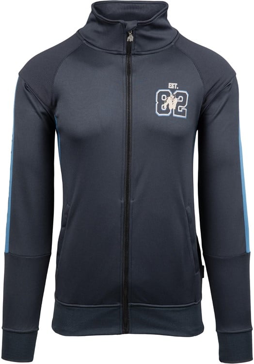 Devon Track Jacket Gray/Blue