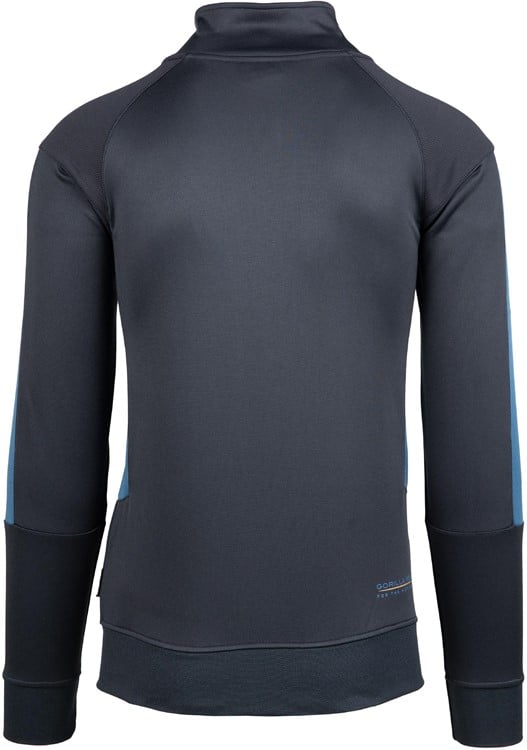 Devon Track Jacket Gray/Blue