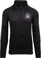 Devon Track Jacket Black/Gray