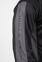 Devon Track Jacket Black/Gray